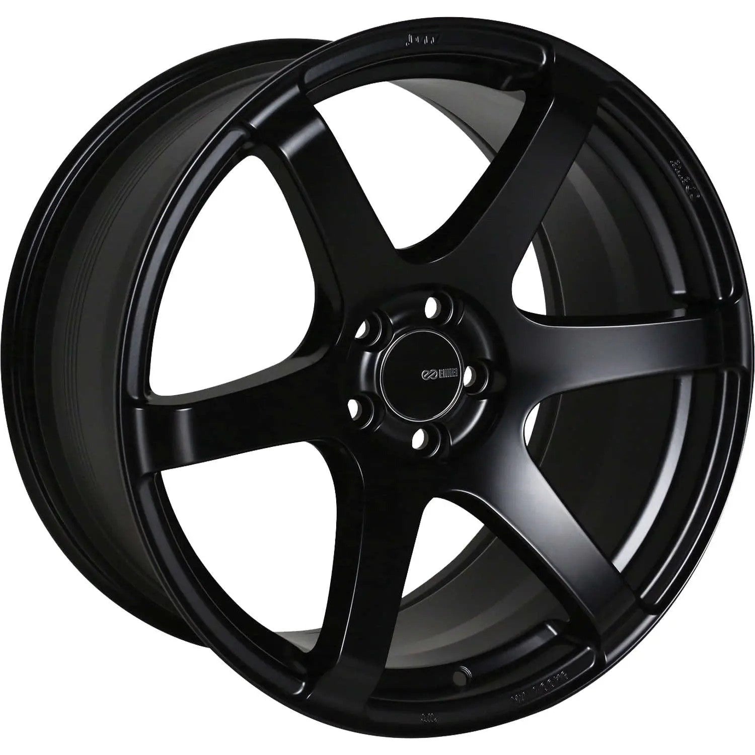 Enkei T6S Black 18x8.5 +35 5x114.3 (Single Wheel) - 2015-2024 Subaru WRX / 2015-2021 STI / 2019-2023 Forester