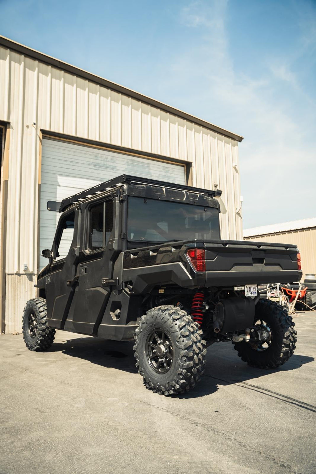 Polaris Ranger Crew 4 Seat Prinsu Roof Rack 2015-2021 Cutout for 30 Inch Light Bar Prinsu