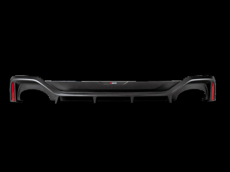 Akrapovic Rear Carbon Fiber Diffuser Matte for 2020 Audi RS6 Avant/RS7 Sportback (C8) - DI-AU/CA/1/M