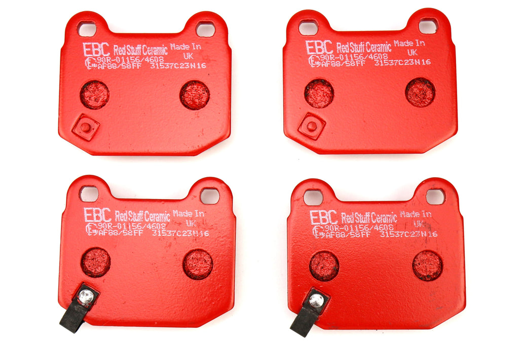 EBC Brakes Redstuff Ceramic Low Dust Disc Brake Pads - 2004-2017 Subaru STI