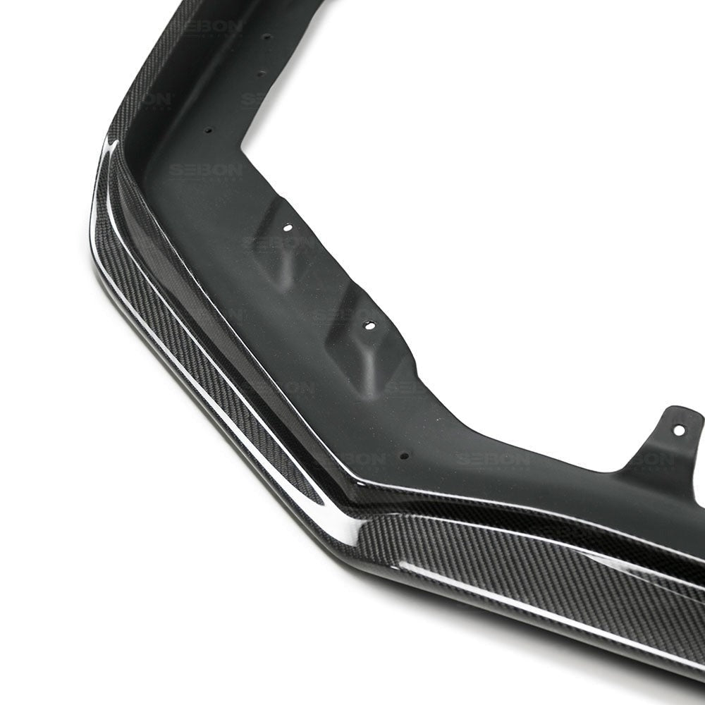 Seibon Carbon Fiber Front Lip Mb-3 Style - 2018-2021 Subaru WRX / STI