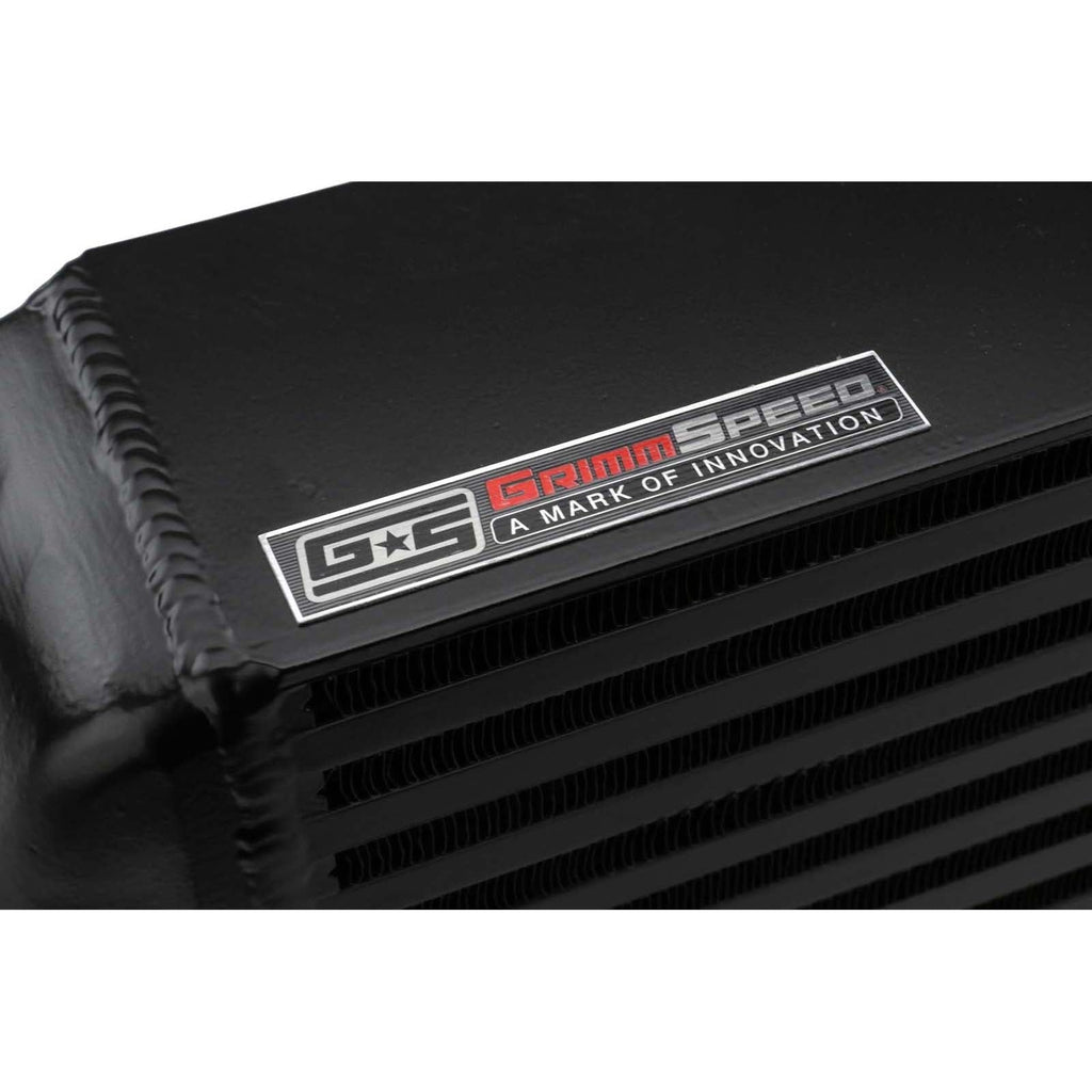 GrimmSpeed Front Mount Intercooler Core Coated Black - 2008-2014 Subaru WRX / STI