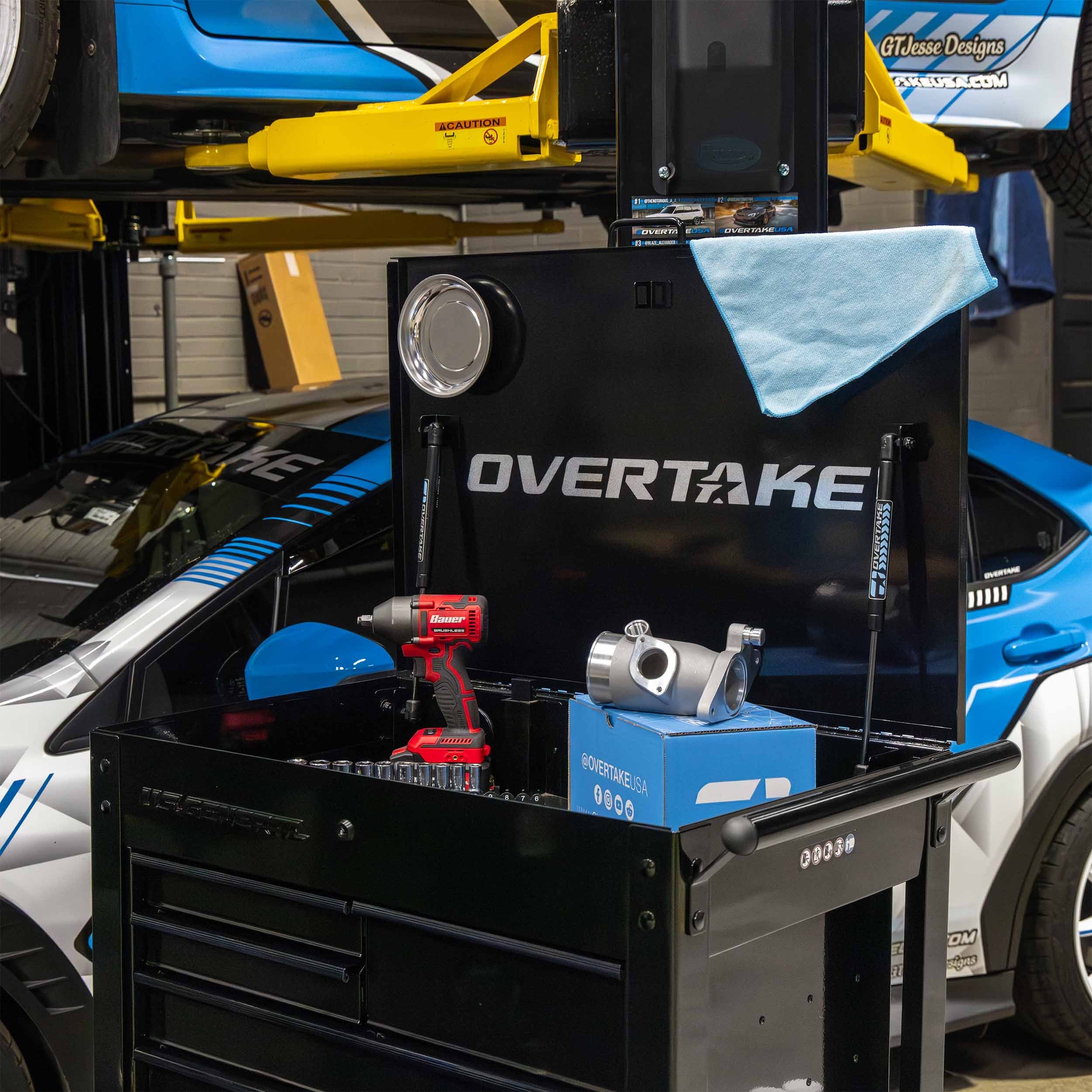 OVERTAKE 22" Sticker