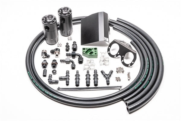 Radium Dual Catch Can Kit Fluid Lock - Subaru Models (inc. 2002-2014 WRX / 2004+ STI / 2004-2013 Forester XT)