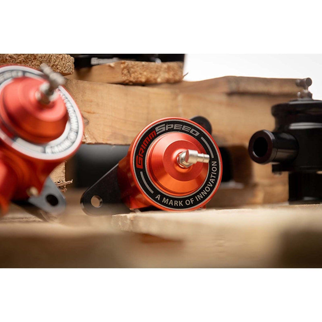 GrimmSpeed V2 Bypass Valve - Red - 2004-2021 Subaru STI / 2002-2007 WRX