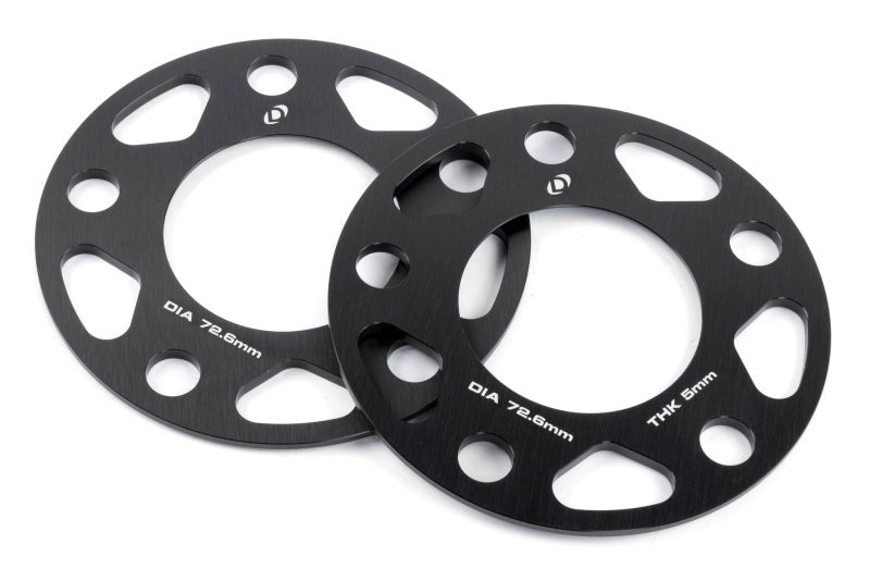 Dinan Wheel Spacers - 5x120 - 72.6mm CB - 5mm Thick (Set of 2)