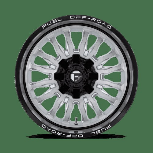 D798 20X10 6X135/5.5 SLVR-BRSH BLK-LP -18MM