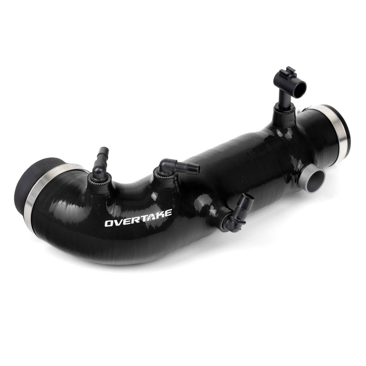 Overtake Silicone Turbo Inlet Hose (Black) - 2004-2021 Subaru STI / 2002-2007 WRX