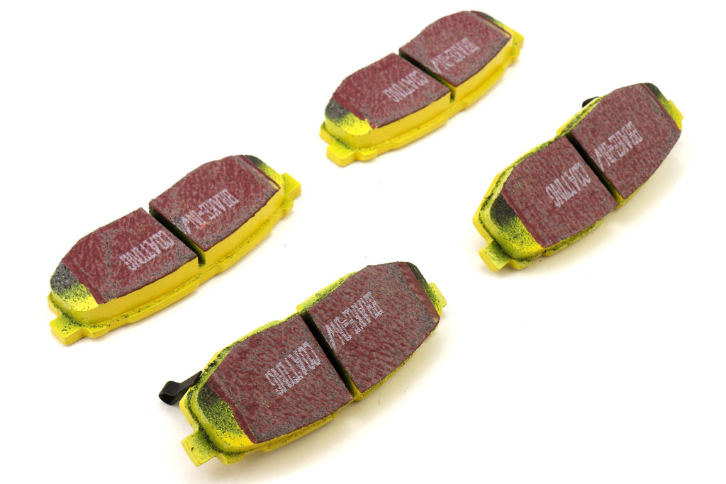 EBC Brakes Yellowstuff Street And Track Rear Brake Pads - 2022-2026 Subaru WRX (Manual Parking Brake) / 2013-2016 Scion FR-S / 2013+ Subaru BRZ / 2017-2020 Toyota GT86)