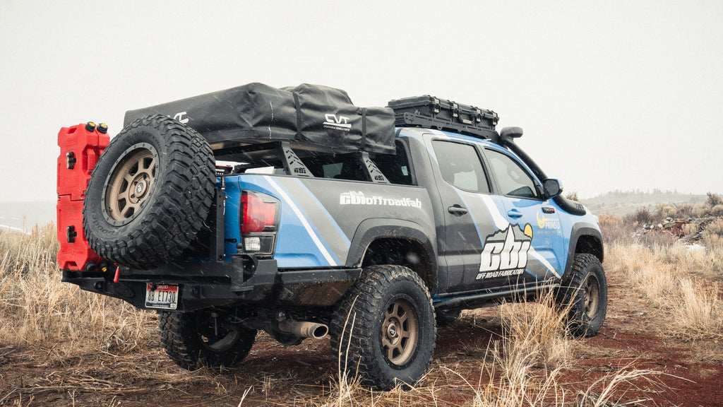 3rd Gen Toyota Tacoma High Clearance Rear Bumper No Swing Arm 16-22 Toyota Tacoma CBI Offroad