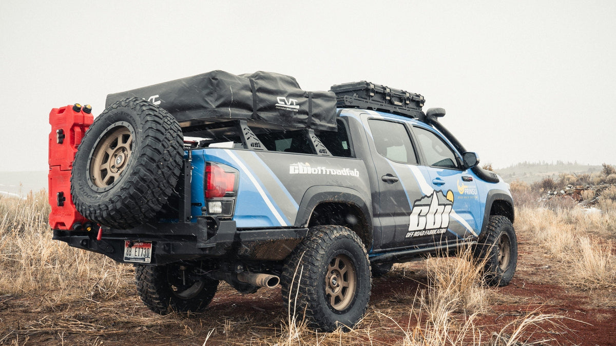 3rd Gen Toyota Tacoma High Clearance Rear Bumper No Swing Arm 16-22 Toyota Tacoma CBI Offroad