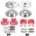Power Stop Z26 Street Warrior Brake Kit w/ Calipers (Front and Rear) - 2013-2018 Subaru Forester / Crosstrek