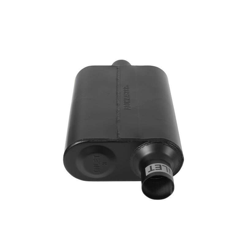 Flowmaster 40 Series Delta Flow 2.25-Inch Offset Inlet/Center Outlet Muffler - 942441