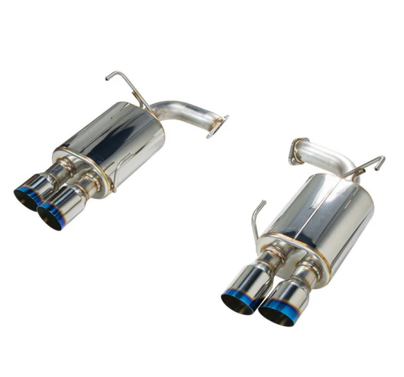 Remark Axle Back Exhaust w/ Burnt Stainless Steel Single Wall Tip - 2022-2026 Subaru WRX (VB)