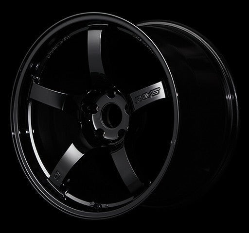 Rays Gram Lights 57CR Gloss Black 18x9.5 +38mm 5x114.3 (Single Wheel) - 2015-2024 Subaru WRX / 2015-2021 STI / 2019-2024 Forester