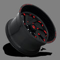 FC CAP BOLT-ON (GB/RD) - 6X135