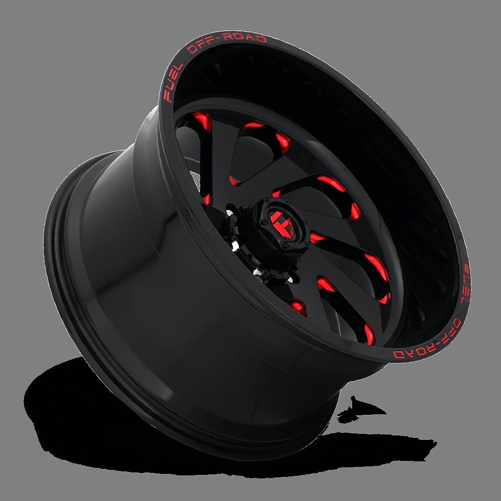 FC CAP BOLT-ON (GB/RD) - 6X135