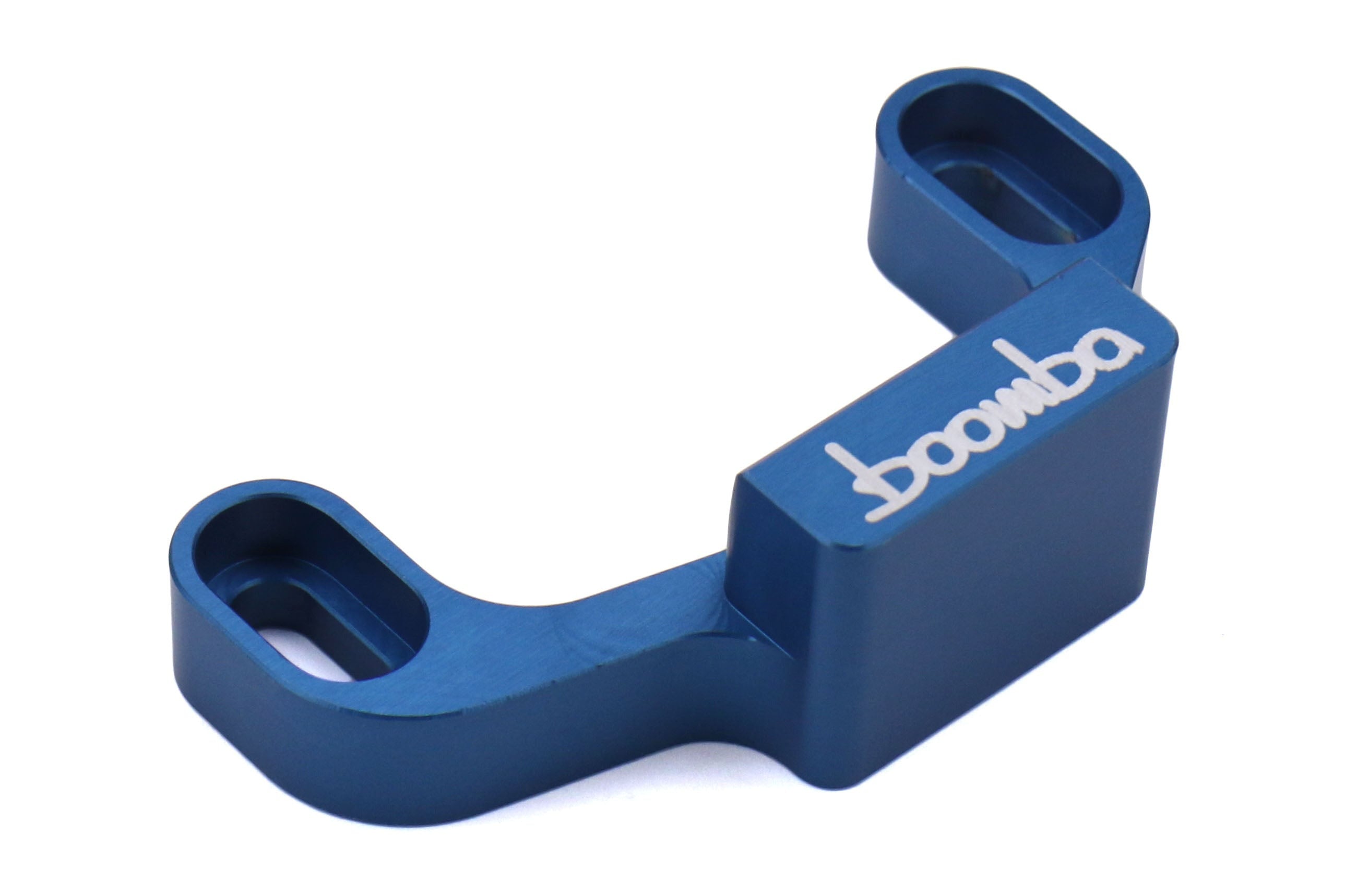 Boomba Racing Adjustable Shifter Stop - Blue - 2015-2021 Subaru WRX