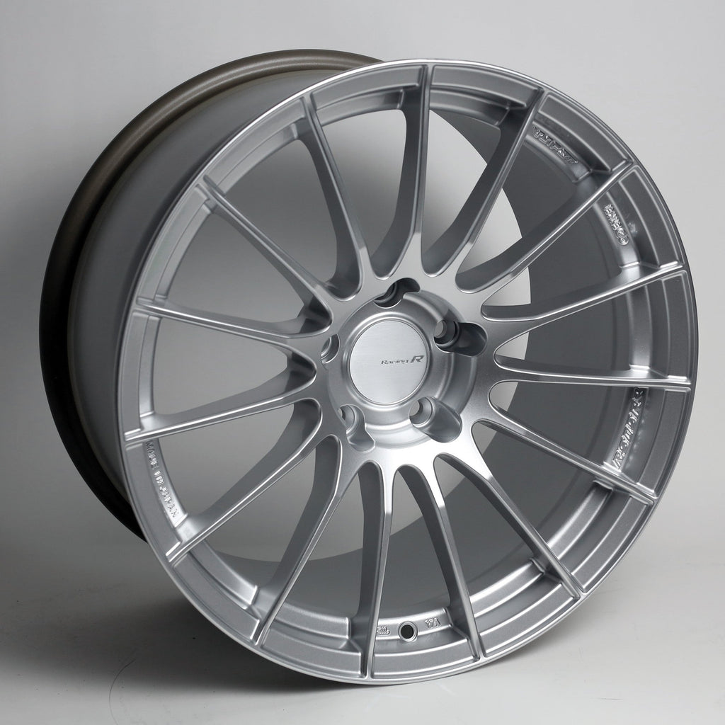 Enkei RS05-RR 18x9.5 35mm ET 5x114.3 75.0 Bore - Sparkle Silver (Single Wheel)