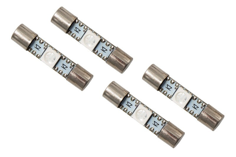 Diode Dynamics SMF1 LED Bulb 28mm - Blue (Set of 4) - Universal