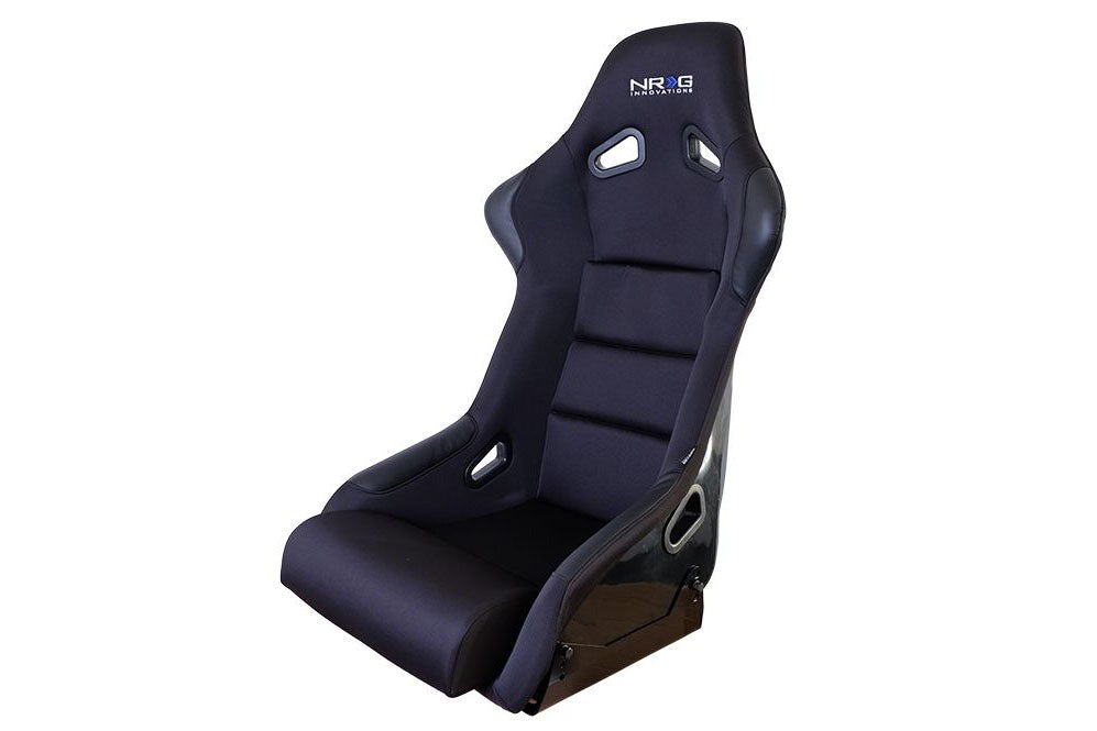 NRG Innovations FRP Large Cloth Bucket Seat Black - Universal