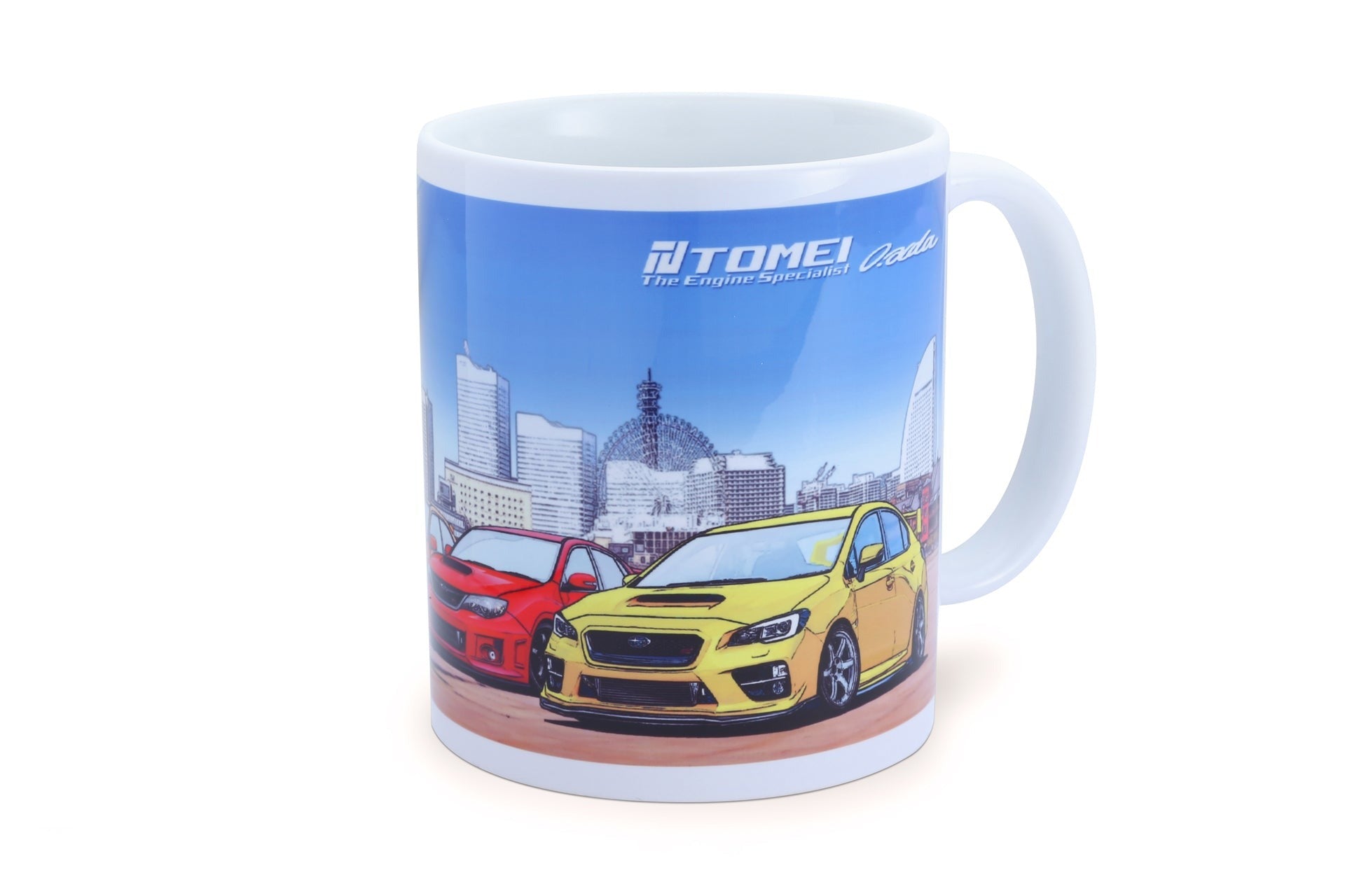 Tomei Mug - White / WRX/STI Minatomirai Yokohama - Universal