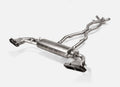 Akrapovic Evolution Line with and without Hitch- Titanium for 2020+ Mercedes-AMG GLE 63S Coupe - S-ME/TI/14H/1