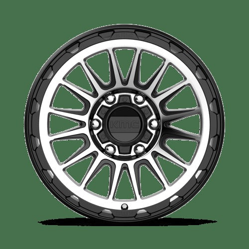 KM542 17X9 6X135 S-BLK MACH 18MM