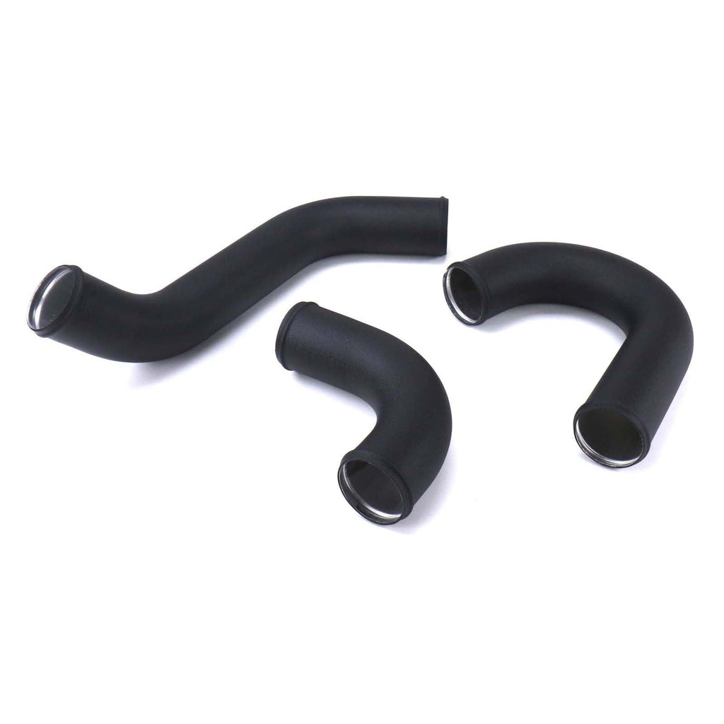 GrimmSpeed Front Mount Intercooler Pipe Kit Black - 2015-2021 Subaru STI