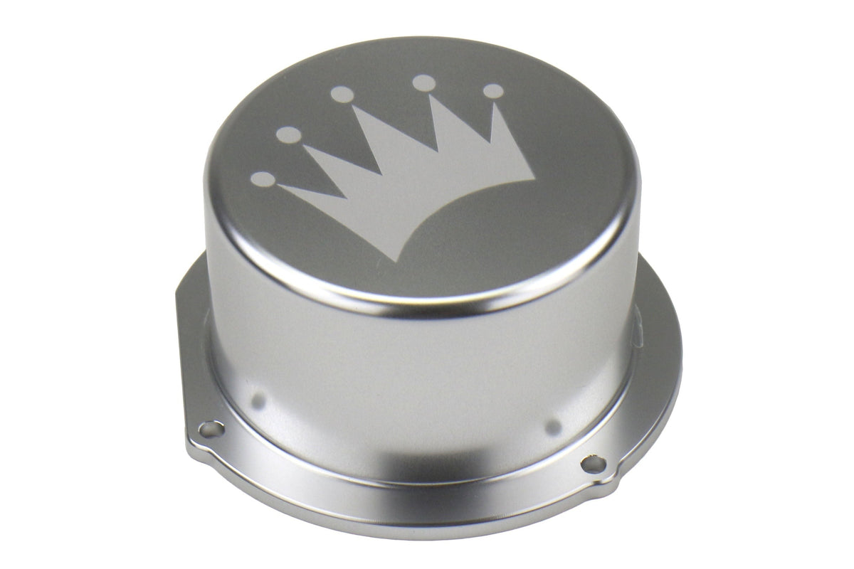 TurboXS Billet Aluminum Vacuum Pump Cover Silver - 2015-2021 Subaru WRX