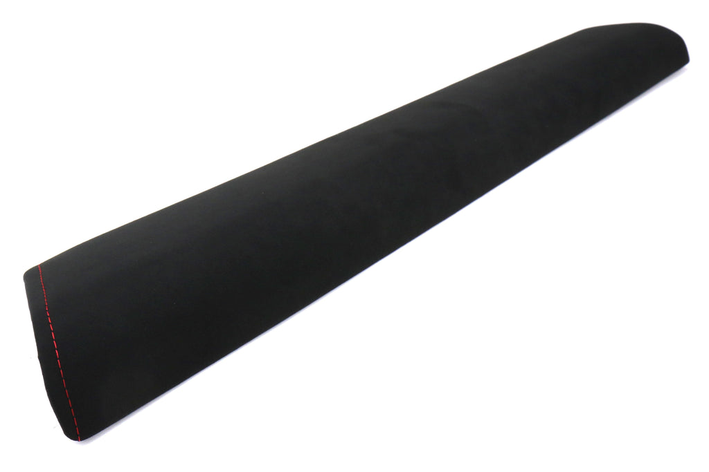 Subaru tS Ultrasuede Upper Door Trim with Red Stitching (Left) - 2013-2016 Scion FR-S / 2013-2020 Subaru BRZ / 2017-2019 Toyota 86