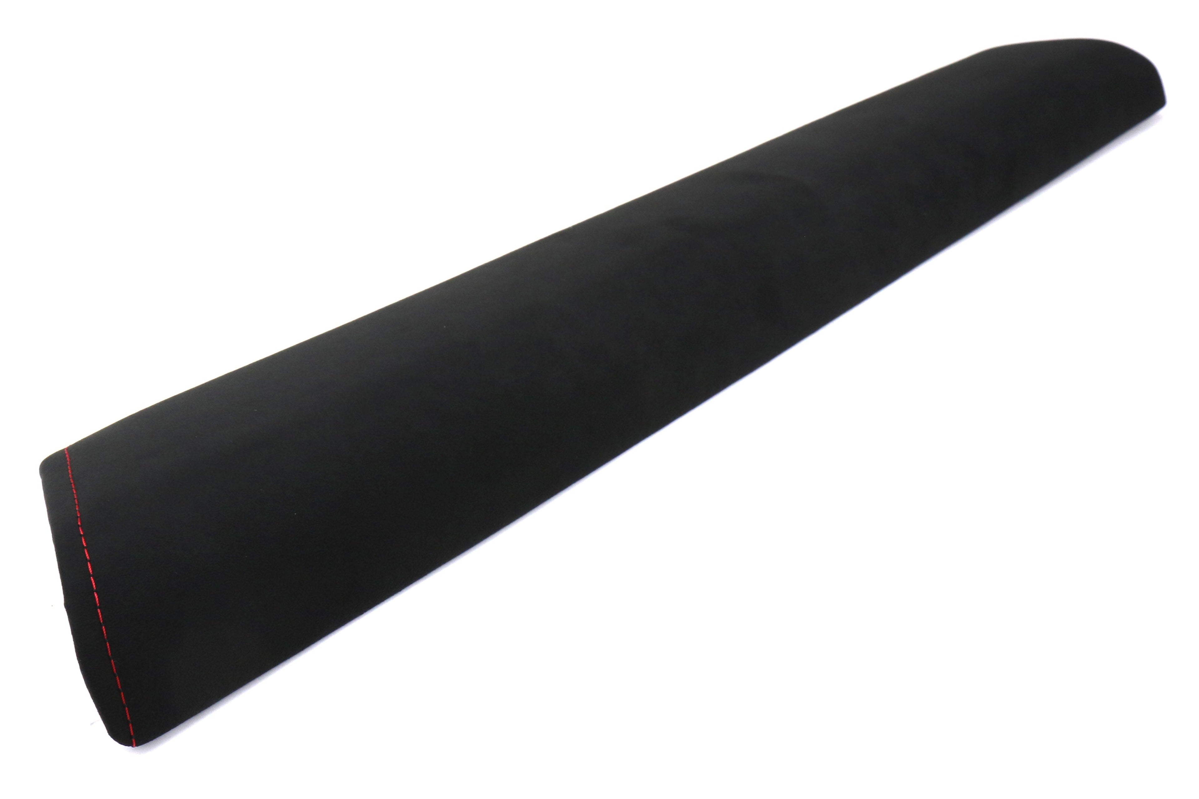 Subaru tS Ultrasuede Upper Door Trim with Red Stitching (Left) - 2013-2016 Scion FR-S / 2013-2020 Subaru BRZ / 2017-2019 Toyota 86