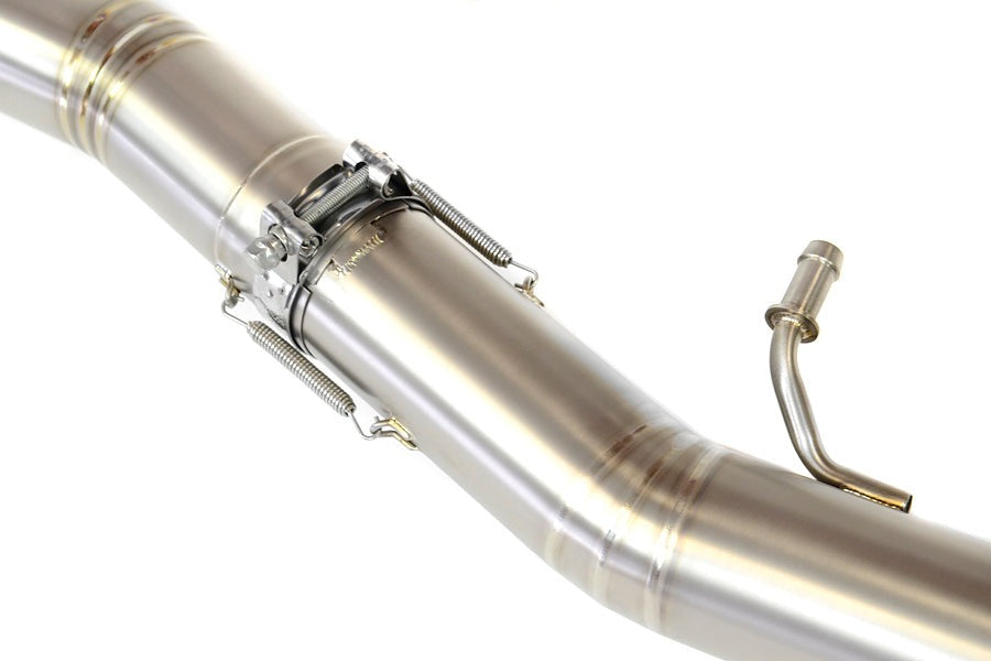 Tomei Expreme Ti Full Titanium Catback Exhaust System - Burnt Tip - 2002-2007 Subaru WRX / 2004-2007 STI