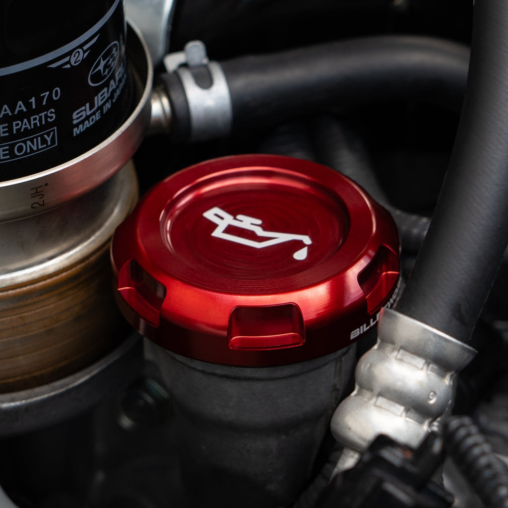 Billetworkz Engine Bay Caps - Subaru Forester XT 2009-2013