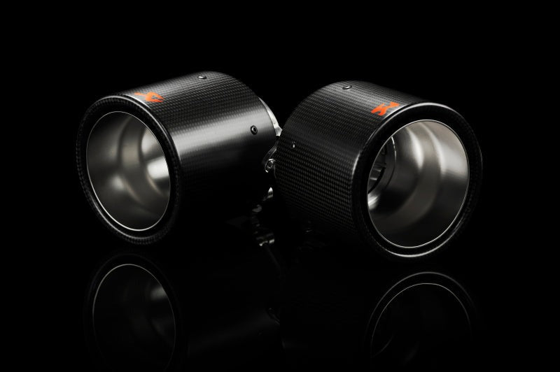 Akrapovic Tail Pipe Set Carbon for 2009-2012 Volkswagen Golf GTD (VI) - TP-VWGMK6-CA