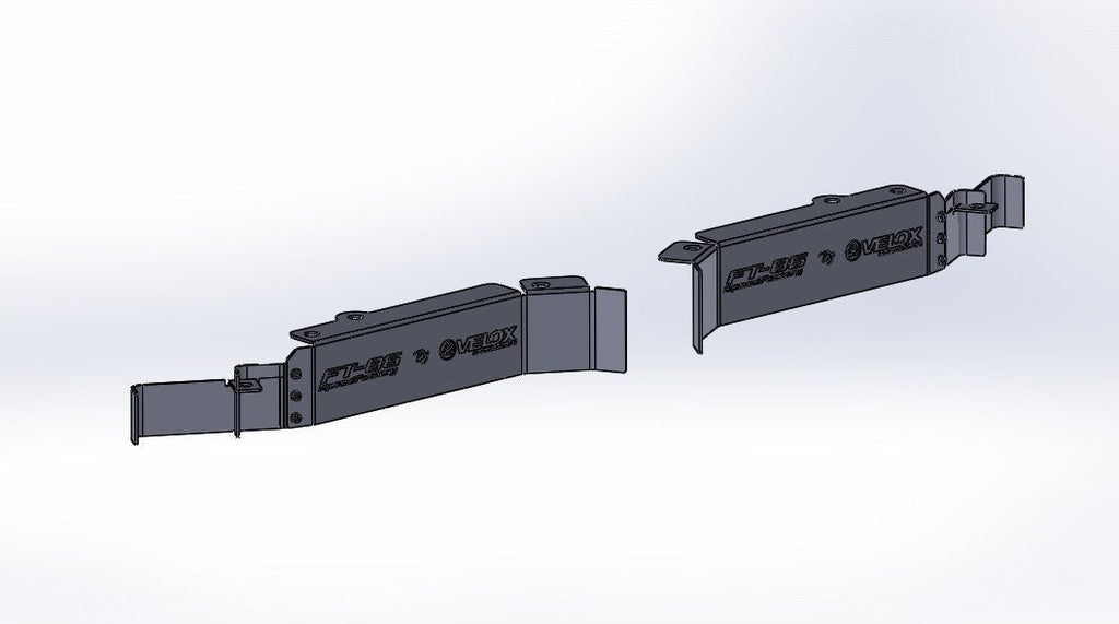 Verus Engineering Front Wheel Deflector Kit - 2013-2021 Scion FRS / Subaru BRZ / Toyota 86