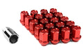 Project Kics Project Leggdura Racing Red Lug Nuts 12x1.25 - Universal