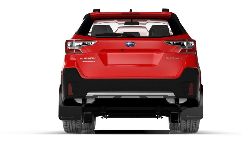 Rally Armor UR Mud Flap w/Red Logo - Black - 2020-2024 Subaru Outback