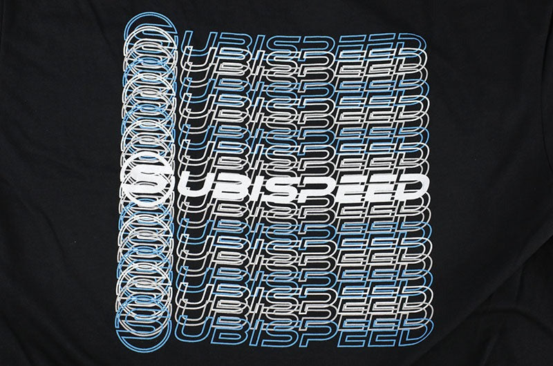 Subispeed Repeated Logo T-Shirt Black - Universal