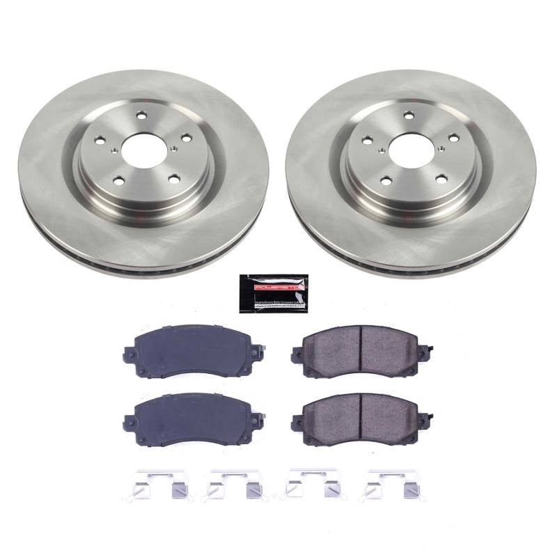 Power Stop Autospecialty Brake Kit - Front - 2019-2021 Subaru Forester