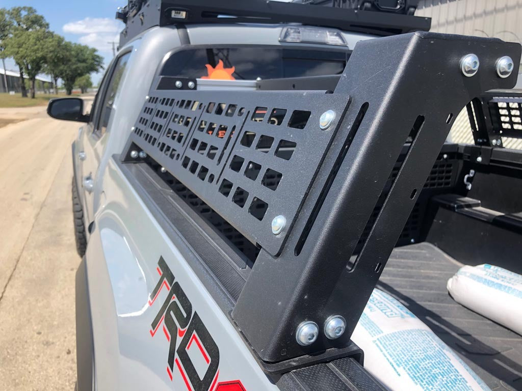 Toyota Tacoma Short Bed Cali Raised LED Overland Bed Rack fits 05-Present