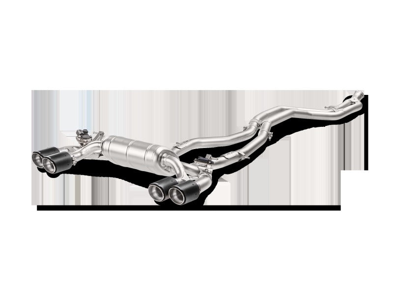 Akrapovic Evolution Line Cat Back Titanium with Carbon Tips for 2016-2017 BMW M2 F87 (Excl M2 Competition) - ME-BM/T/8H