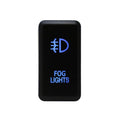 Toyota Tall & Skinny OEM Style "Fog Lights" Switch Blue