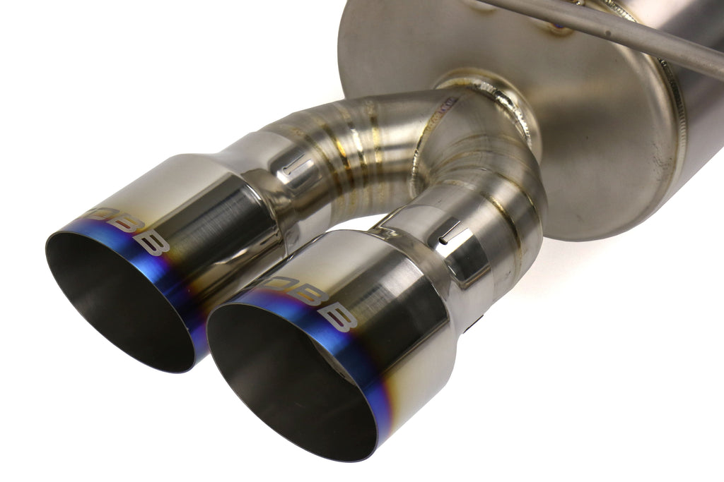 COBB Tuning Titanium Cat Back Exhaust System - 2011-2021 Subaru WRX / STI Sedan