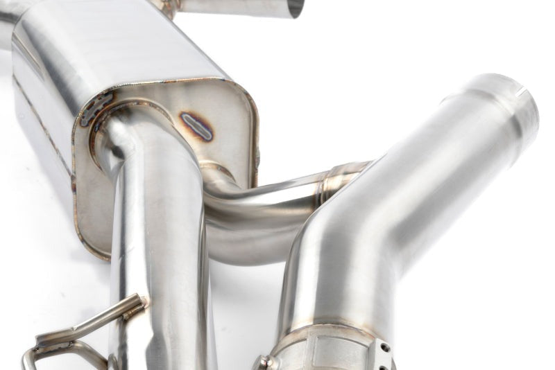 Dinan 20-26 BMW X5 M/X6 M (F95/F96) Valved Axleback Exhaust System - Polished Tips