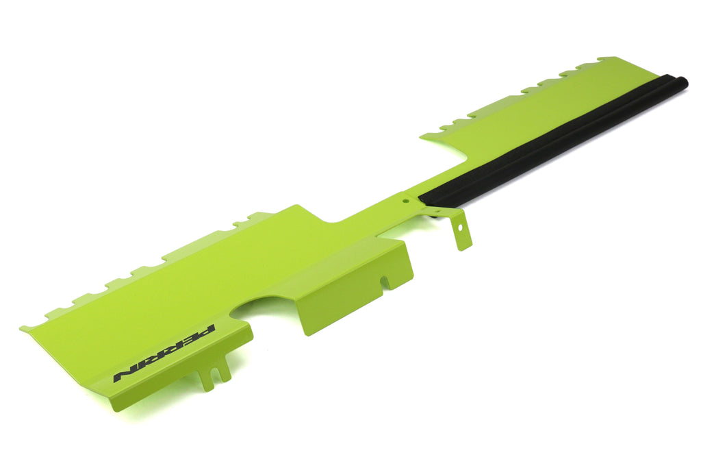 Perrin Radiator Shroud (Use With & Without OEM Intake Scoop) Neon Yellow - 2015-2021 Subaru WRX / STI