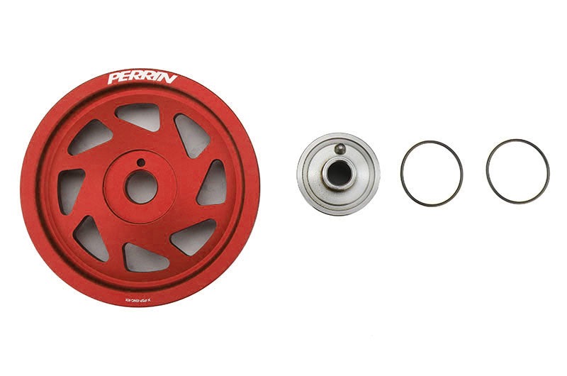 PERRIN Lightweight Crank Pulley for FA/FB Engines with Small Hub - Subaru Models (inc. 2017-2021 Crosstrek / 2019-2021 Forester)
