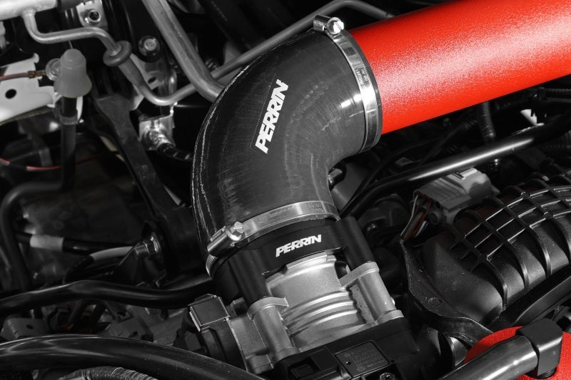 PERRIN Front Mount Intercooler Kit (Red Tubes & Black Core) - 2022-2026 Subaru WRX