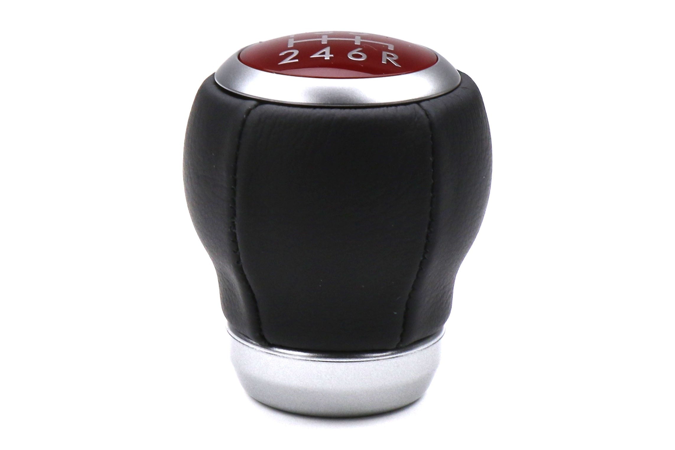 Subaru OEM STI Leather Shift Knob Subaru 6MT Models - 2004-2021 Subaru STI / 2015-2021 WRX