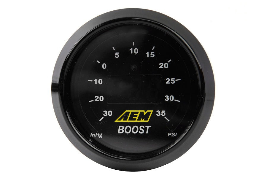 AEM Digital Boost Gauge -30 to 35psi 52mm - Universal